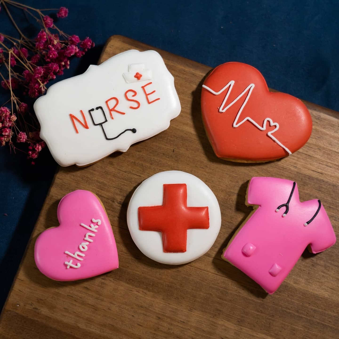 Nurse Cookie Set 👩‍⚕️ 🩷