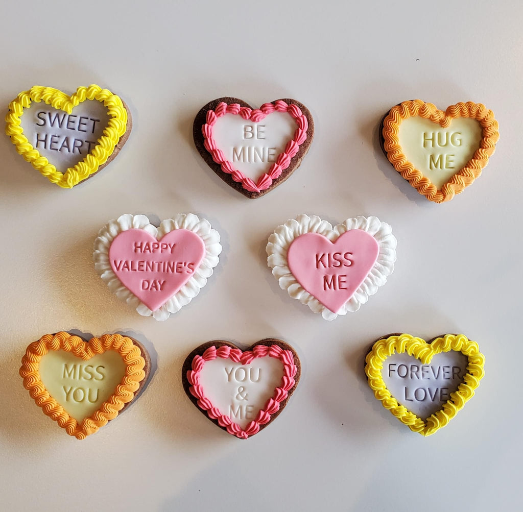 Happy Valentine's Day (8 cookies set)