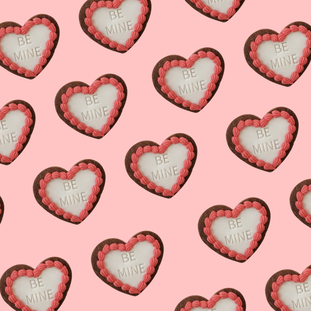 Happy Valentine's Day (8 cookies set)